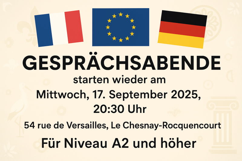 Reprise des conversations en allemand